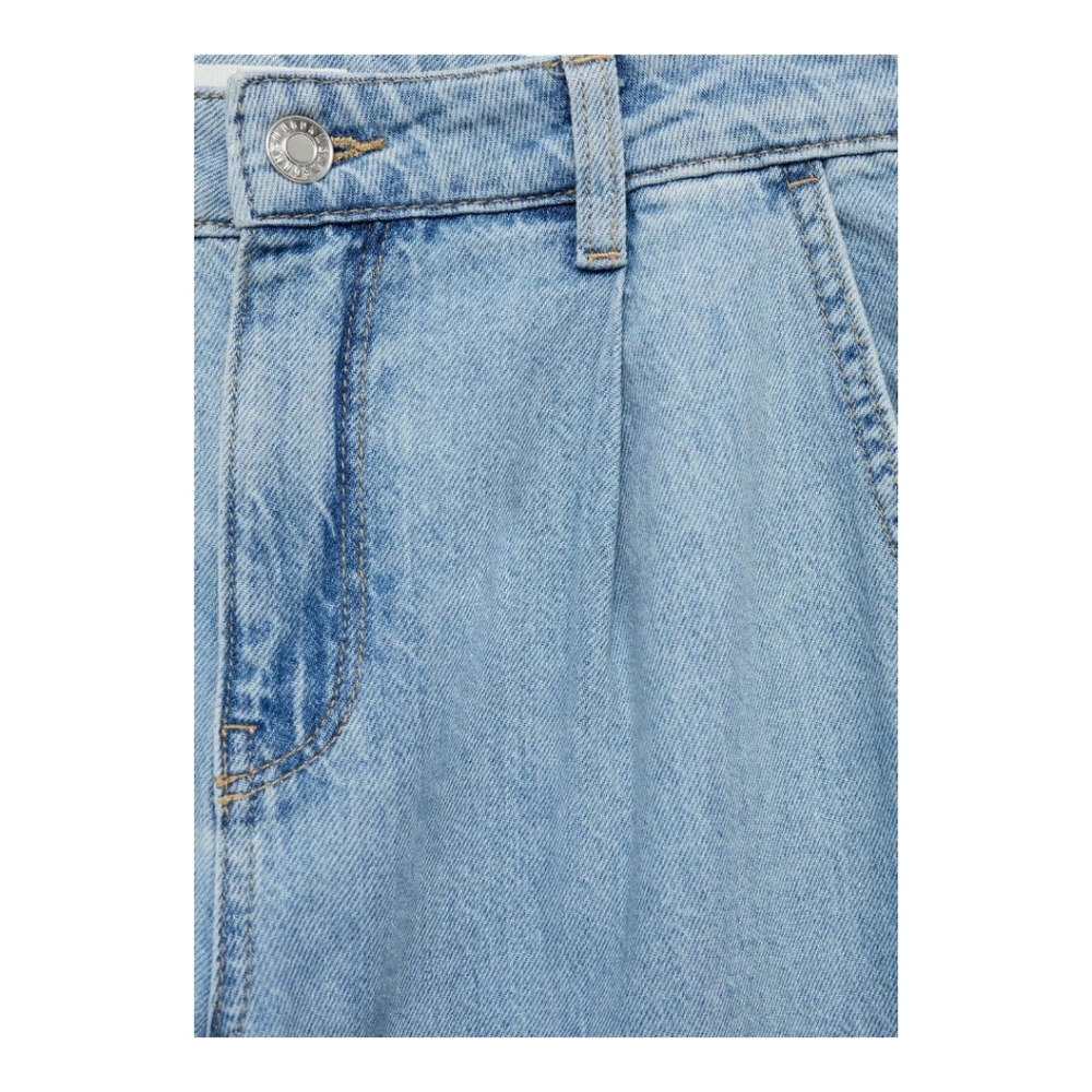 Mango [6] Straight pleat Jeans Arletita - Picture 7 of 8